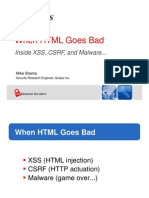 When HTML Goes Bad