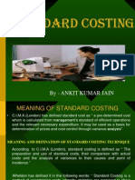 Standard Costing: by - Ankit Kumar Jain