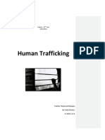 Human Trafficking Written Assignment Cindy