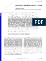 The Sites of Neural Adaptation Induced by Resistance Training in Humans