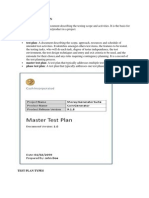 Test Plan Sample