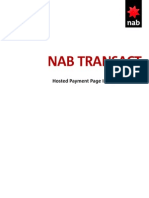 NAB Ecommerce Hosted Payment Page Integration Guide