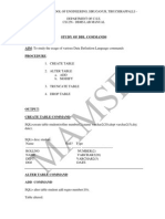 DBMS Lab Manual - 1