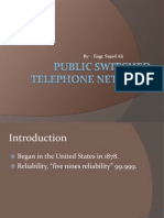 Public Switched Telephone Network