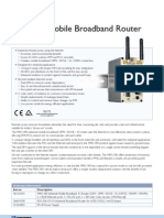 Industrial Mobile Broadband Router: R&Tte