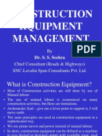 Construction Equipment Management