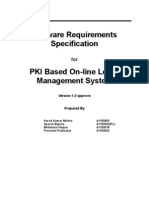 Online Leave Management System Software Requirement Specification