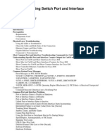 Troubleshooting Switch Port and Interface 53