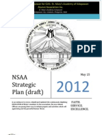 NSAA Strategic Plan Draft 2012