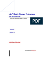 Intel Matrix Storage Technology: OEM Technical Guide