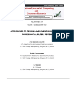 Approaches To Design & Implement High Speed-Low Power Digital Filter: Review