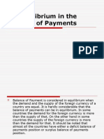 Disequilibrium in The Balance of Payments