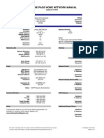 Home Network Manual