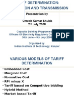 Presentation - Tariff Determination Generation & Transmission - 1