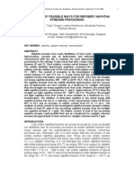 Evaluation of Feasible Ways For Refinery Naphtha Streams Processing - Stratiev