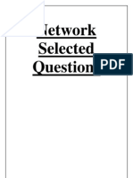 Network Selected Questions