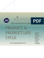 Accenture: Product & Product Life Cycle