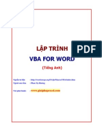 Lap Trinh VBA For Word