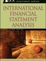 International Financial Statement Analysis