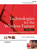 Technologies for the Wireless Future: Wireless World Research Forum (WWRF)