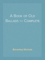 A Book of Old Ballads — Complete