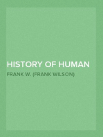 History of Human Society