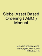 Siebel Asset Based Ordering ( ABO )