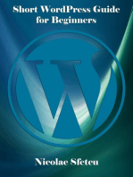 Short WordPress Guide for Beginners