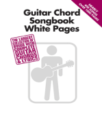 Guitar Chord Songbook White Pages