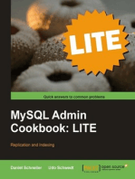 MySQL Admin Cookbook LITE: Configuration, Server Monitoring, Managing Users