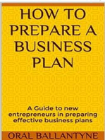 How to prepare a business plan: Entrepreneurship and Small Business 1, #1