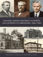 United States District Courts and Judges of Arkansas, 1836–1960