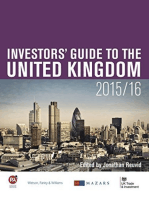 Operating a Business and Employment in the United Kingdom: Part Three of The Investors' Guide to the United Kingdom 2015/16