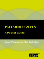 ISO 9001:2015: A Pocket Guide