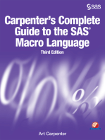 Carpenter's Complete Guide to the SAS Macro Language, Third Edition