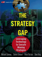 The Strategy Gap: Leveraging Technology to Execute Winning Strategies