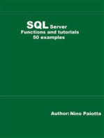 SQL Server Functions and tutorials 50 examples