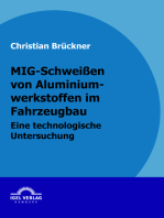 MIG-Schweißen von Aluminiumwerkstoffen im Fahrzeugbau