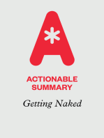 Actionable Summary of Getting Naked by Patrick Lencioni