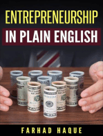 Entrepreneurship in Plain English