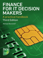 Finance for IT Decision Makers: A practical handbook