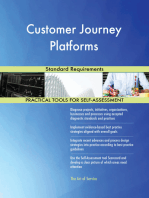 Customer Journey Platforms Standard Requirements