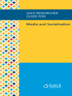 Gale Researcher Guide for: Media and Socialization