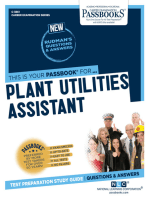 Plant Utilities Assistant: Passbooks Study Guide