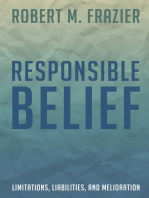 Responsible Belief: Limitations, Liabilities, and Melioration