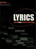 Lyrics: Writing Better Words for Your Songs