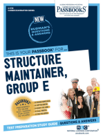 Structure Maintainer, Group E (Plumbing): Passbooks Study Guide