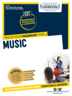 Music: Passbooks Study Guide