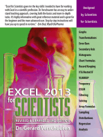 Excel 2013 for Scientists