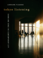 Tokyo Listening: Sound and Sense in a Contemporary City